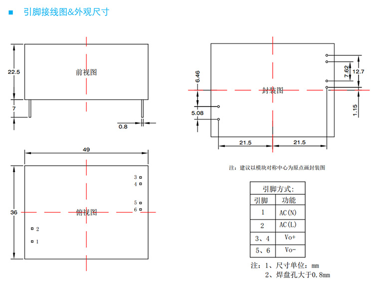 电源模块封装